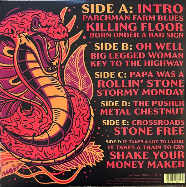 SLASH, Live At The S.E.R.P.E.N.T. Festival (Ear Music; 0220817EMU, USA & Europe 2025, Gatefold, 3 Inners) 3xLP EX/VG+ - Image 2