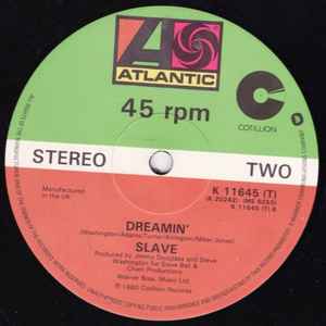 SLAVE, Watching You / Dreamin' (Atlantic ; K 11645 (T), UK 1980, Die Cut Company Sleeve) 12" G+/G+ - Image 2