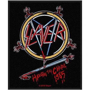 SLAYER, Haunting the Chapel Patch (; SP3130, UK ) Accessories NEW/NEW