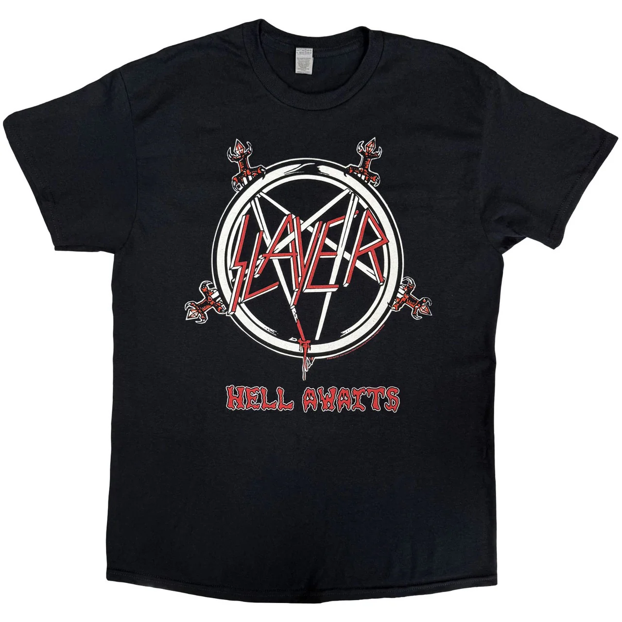 SLAYER, Hell Awaits Tour 1985 T-Shirt XL (, UK ) Accessories NEW/NEW