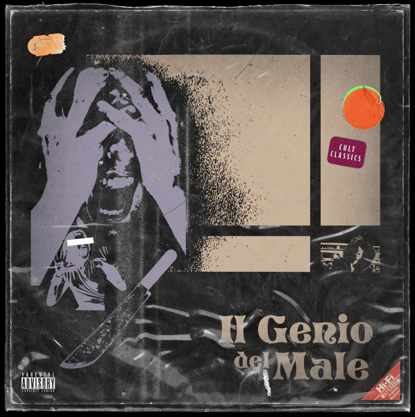 SLIM ONE, Il Genio Del Male (Frank's Vinyl Records; FVR-016, Italy 2020) LP EX/EX