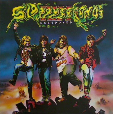 SLOPPY SECONDS, Destroyed (Toxic Shock; TXLP-17, US 1989, No Insert), SALE - Up to 50% Off the Original Price LP VG/VG+