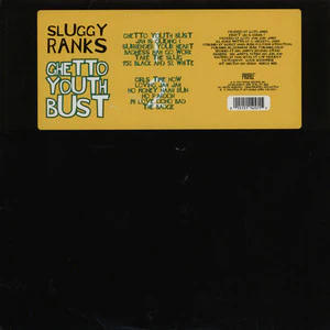 SLUGGY RANKS, Ghetto Youth Bust (Profile Records; PRO-1457-1, US 1994, Promo, Stickered Plain Sleeve) LP VG+/VG+