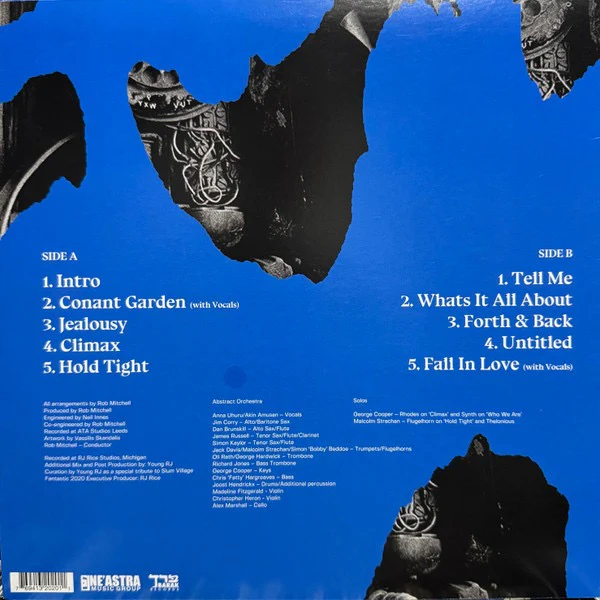 SLUM VILLAGE & ABSTRACT ORCHESTRA, Fantastic 2020 V.1 (Ne'Astra Music Group; NMG3202011-LP, US 2020, Blue Vinyl) LP VG+/VG - Image 2
