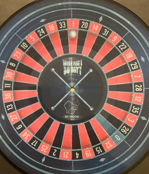 SLY MOON, Why Am I So Sly? (Blah; none, UK 2020, Heavyweight Roulette Wheel of Fortune Vinyl) LP VG+/VG+ - Image 3
