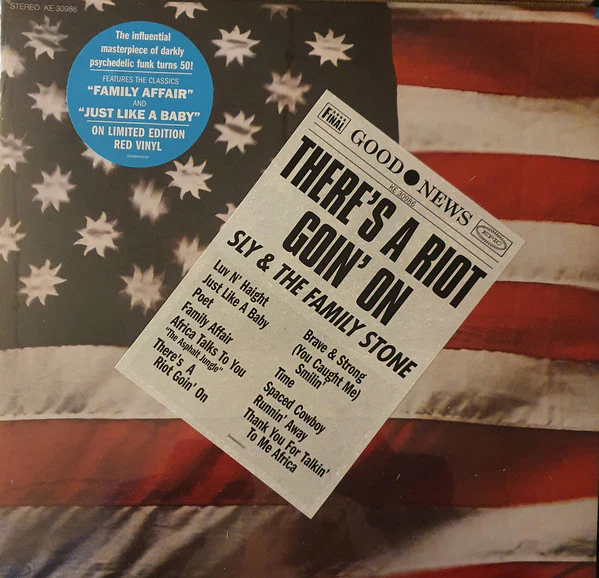 SLY & THE FAMILY STONE, There's A Riot Goin' On (Epic ; 19439904351, Europe 2021, Inner, Red Vinyl.), SALE - Up to 50% Off the Original Price LP NEW/NEW