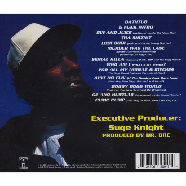 SNOOP DOGGY DOGG, Doggystyle (Death Row Records; DRR-CD-63094, Europe 2017, Jewel Case, Booklet) CD EX/EX - Image 2
