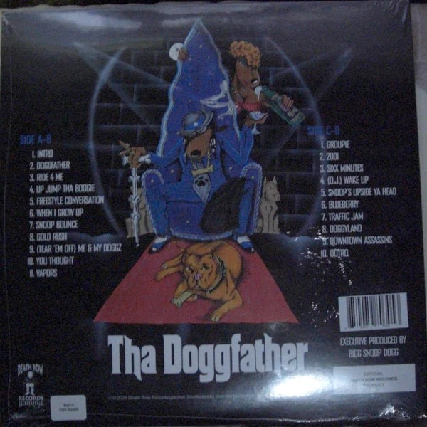 SNOOP DOGGY DOGG, Tha Doggfather (DRR/gamma; DRR-LP-63588, Europe 2025 Reissue, 2LP Black Vinyl), SALE - Up to 50% Off the Original Price  2xLP NEW/NEW - Image 2