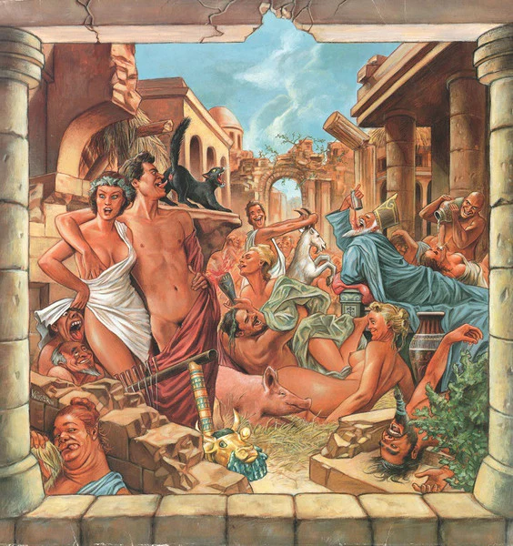 SODOM, Mortal Way Of Live (Steamhammer ; SPV 80-7575, Germany 1988, 2 Inners & Label Insert, Postcard) 2xLP VG/G+