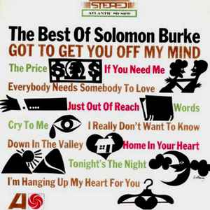 SOLOMON BURKE, The Best Of Solomon Burke (Atlantic; SD 8109, US 1965, Company Inner) LP G/G+