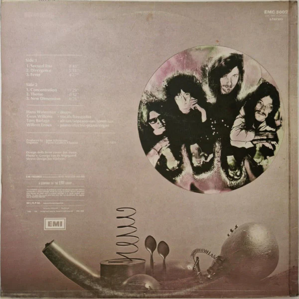 SOLUTION, Divergence (EMI ; EMC 3002, UK 1973, Laminated Front Sleeve) LP VG+/VG - Image 2