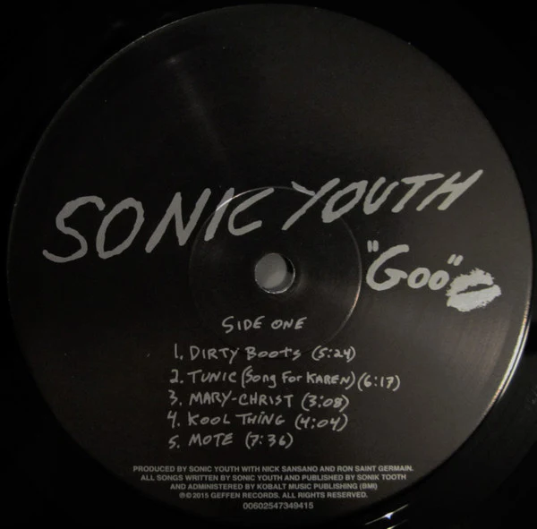 SONIC YOUTH, Goo (DGC; 4734941, Europe Reissue, Insert) LP NEW/NEW - Image 3