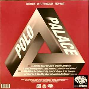 SONNYJIM, DA FLYY HOOLIGAN, JUGA-NAUT, Polo Palace (Tuff Kong Records; TKR197, Italy 2021, Picture Sleeve) LP VG+/VG+ - Image 2