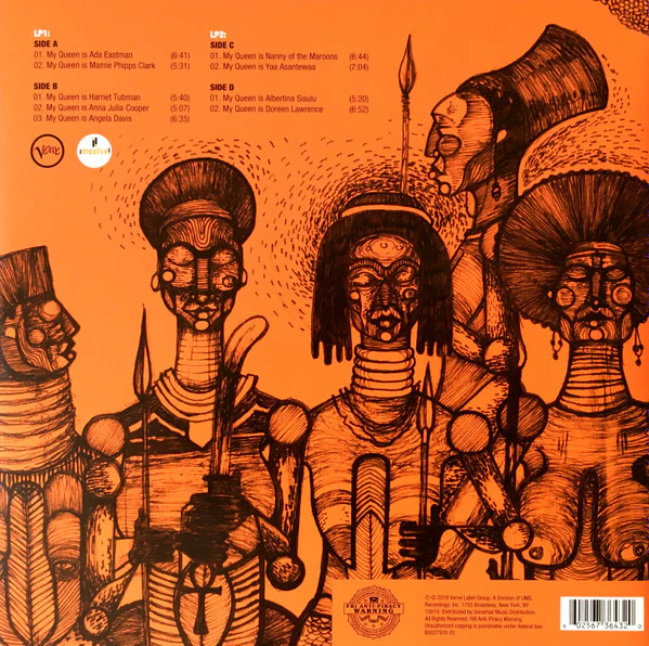 SONS OF KEMET, Your Queen Is A Reptile (Impulse!; B0027970-01, US 2018, Gatefold) 2xLP VG+/VG - Image 2