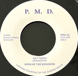 SONS OF THE KINGDOM, Modernization / Hey There (Pressure Makes Diamonds; PMD05, UK 2020 Reissue, Plain Sleeve) 7" /EX - Image 2
