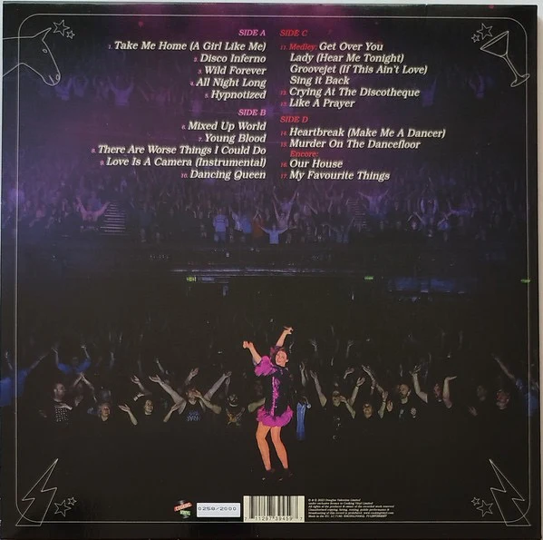 SOPHIE ELLIS-BEXTOR, Sophie Ellis-Bextor's Kitchen Disco (Live At The London Palladium) (Cooking Vinyl; EBGBSLP008G, Europe 2025 Reissue, Gatefold, 2 Inners, Limited To 2000 On Gold Vinyl) 2xLP EX/EX - Image 2