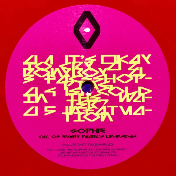 SOPHIE, Oil Of Every Pearl's Un-Insides (Future Classic; FCL237LP, Europe 2018, Gatefold, Inner, NO Poster, Red Vinyl) LP VG+/VG+ - Image 3