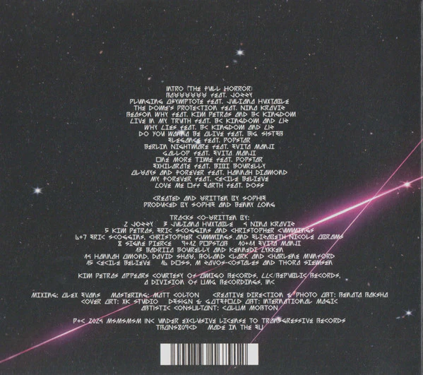 SOPHIE, Sophie (Transgressive Records ; TRANS809CD, Europe 2024, Gatefold, Poster) CD EX/EX - Image 2