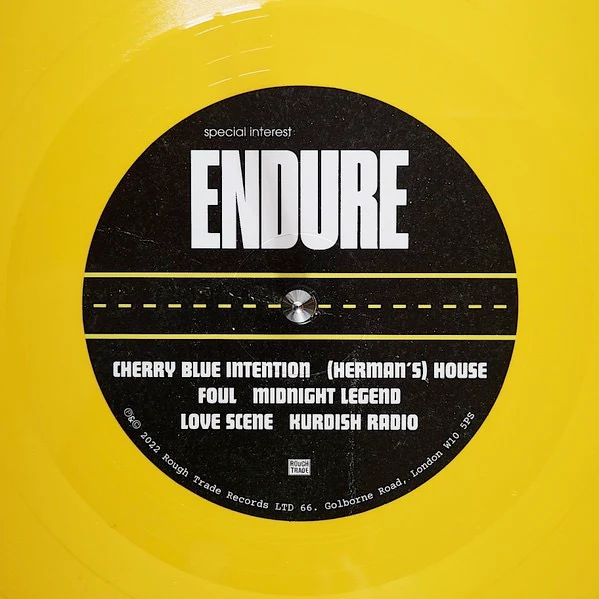 SPECIAL INTEREST, Endure (Rough Trade; RT0303LP, UK 2022, Gatefold, Poster, Yellow Vinyl) LP VG+/VG+ - Image 3