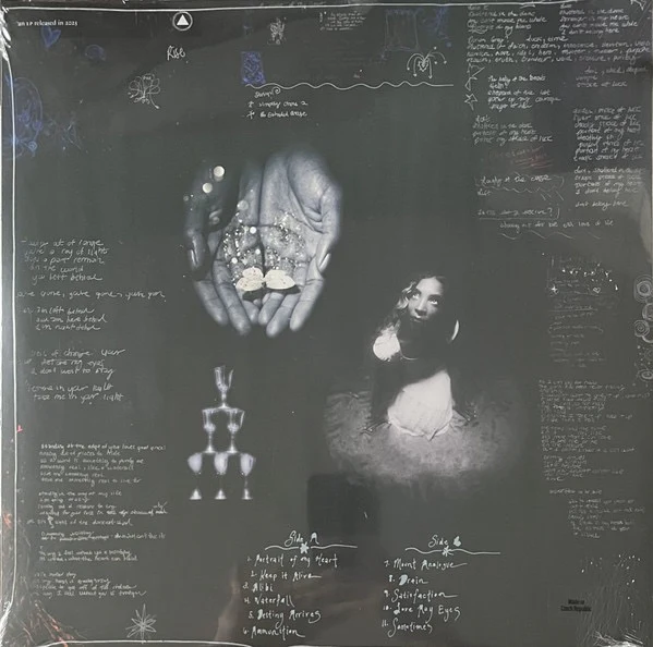 SPELLLING, Portrait Of My Heart (Sacred Bones Records; SBR-347, US 2025, Inner, Olive Green Vinyl) LP EX/VG+ - Image 2