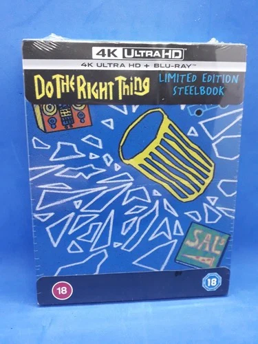 SPIKE LEE, Do The Right Thing (Universal; 8322746.11, US 2020 Reissue, Steelbook, 4K Ultra HD) Blu-Ray EX/M