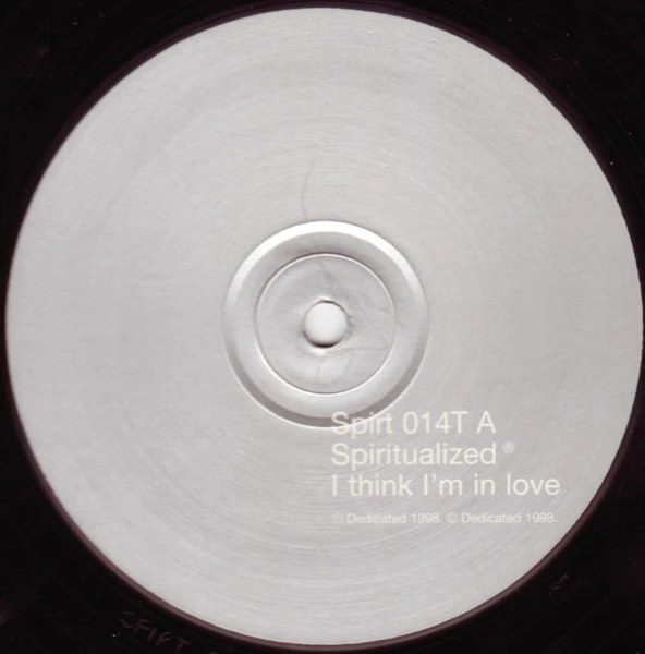 SPIRITUALIZED, I Think I'm In Love (Chemical Brothers Mix) (Dedicated; Spirt 014T, UK 1998, Picture Sleeve) 12" VG+/VG+ - Image 3