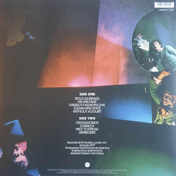 SPLIT ENZ, Dizrythmia (Demon Records; DEMREC539, Worldwide 2020, Red vinyl) LP EX/EX - Image 2