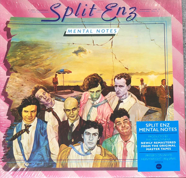 SPLIT ENZ, Mental Notes (Demon Records; DEMREC540, Worldwide 2020, Gatefold, White vinyl) LP EX/EX