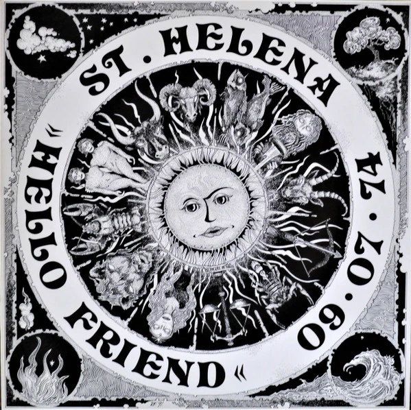 ST. HELENA, Hello Friend (Colours; COMLP 004, Norway 1991, Booklet), SALE - Up to 50% Off the Original Price  12" EP VG+/EX