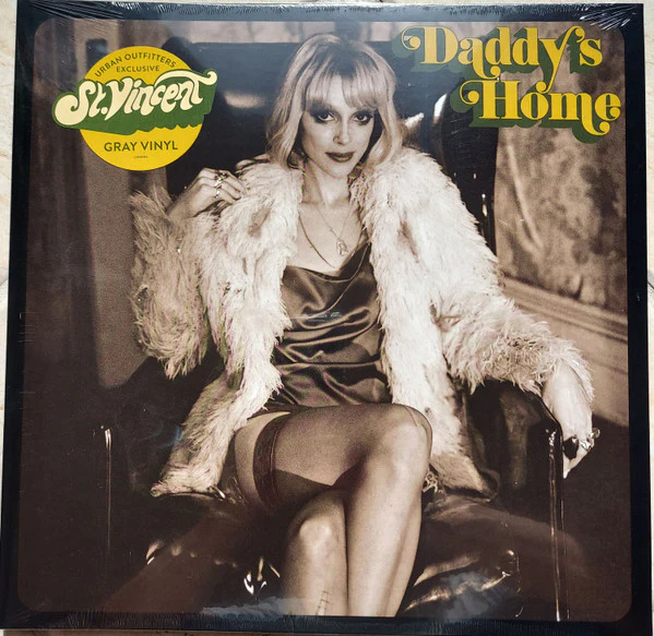 ST. VINCENT, Daddy's Home (Loma Vista; LVR01774, US 2021, Gatefold, Inner, Poster, Grey Vinyl) LP VG+/VG+
