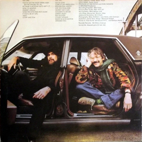 STAMPFEL & WEBER, Going Nowhere Fast (Rounder Records; Rounder 3051, US 1981, Insert) LP VG/VG+ - Image 2