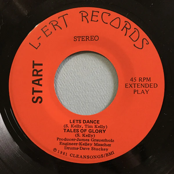 START, Tales Of Glory E.P. (L-Ert Records ; none, US 1981, Fold Over Sleeve, Insert, Insert Taped To Plain Inner Sleeve) 7" EP VG+/VG+ - Image 3