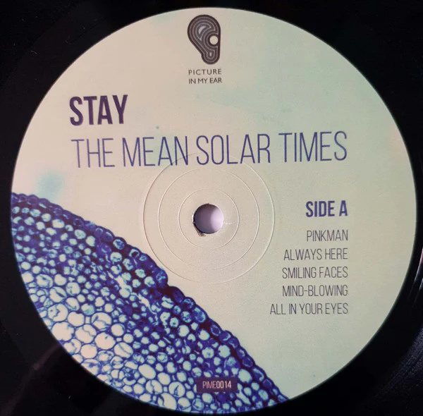 STAY, The Mean Solar Times (Picture In My Ear; PIME 0014, US 2016, Inner), SALE - Up to 50% Off the Original Price  LP EX/EX - Image 3