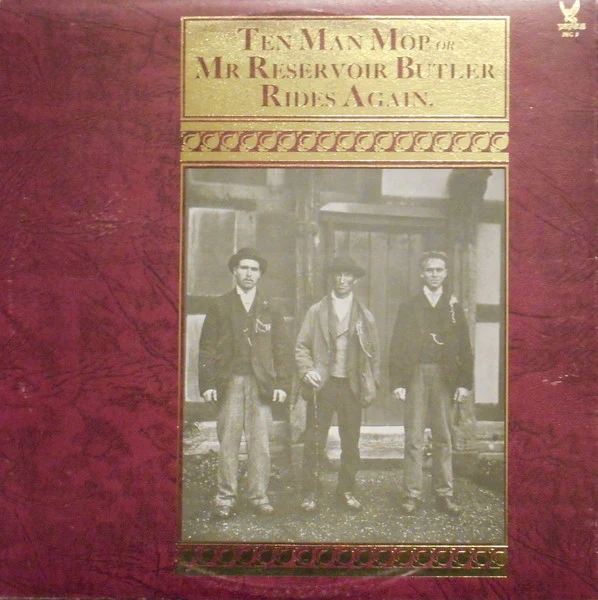 STEELEYE SPAN, Ten Man Mop Or Mr. Reservoir Butler Rides Again (Pegasus; PEG 9, UK 1972 reissue, Textured gatefold with gold foil, Stapled booklet) LP VG/VG - Image 2