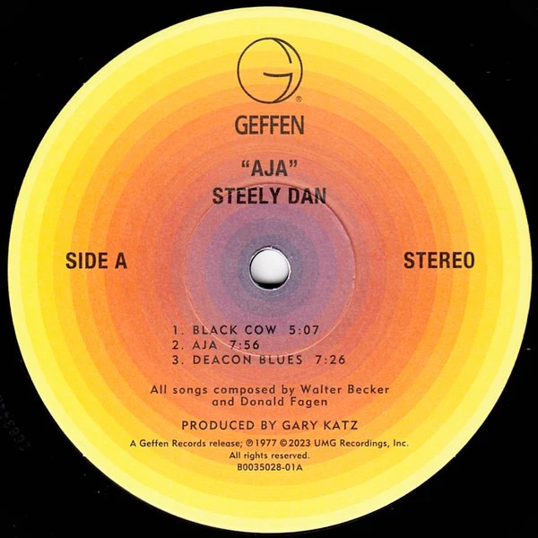 STEELY DAN, Aja (Geffen Records; 4535963, Worldwide 2023 Reissue, Gatefold) LP NEW/NEW - Image 3