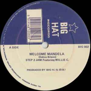 STEP 2 JAM, Welcome Mandela (Big Hat Records; BIG 002, UK 1990) 12" /VG+