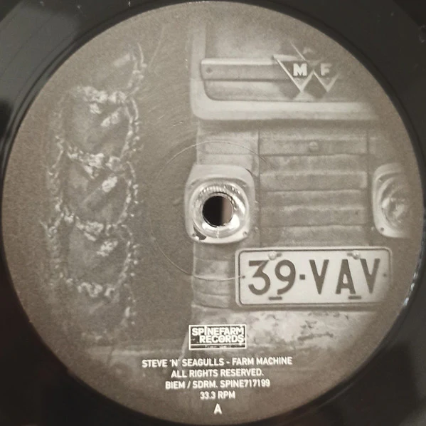 STEVE 'N' SEAGULLS, Farm Machine (Spinefarm Records; SPINE717199, Finland 2015, Gatefold) LP EX/EX - Image 3