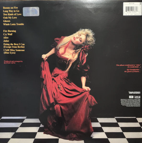 STEVIE NICKS, The Other Side Of The Mirror (Modern Records; 91245-1, UK 2000 Reissue, Insert, Limited Edition 180g vinyl) LP VG/VG+ - Image 2