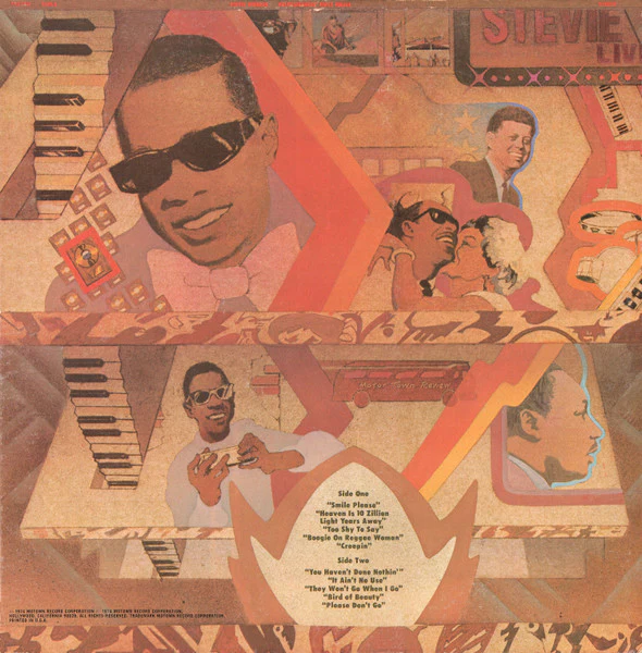 STEVIE WONDER, Fulfillingness' First Finale (Tamla; T6-332S1, US 1974, Gatefold) LP VG/VG - Image 2