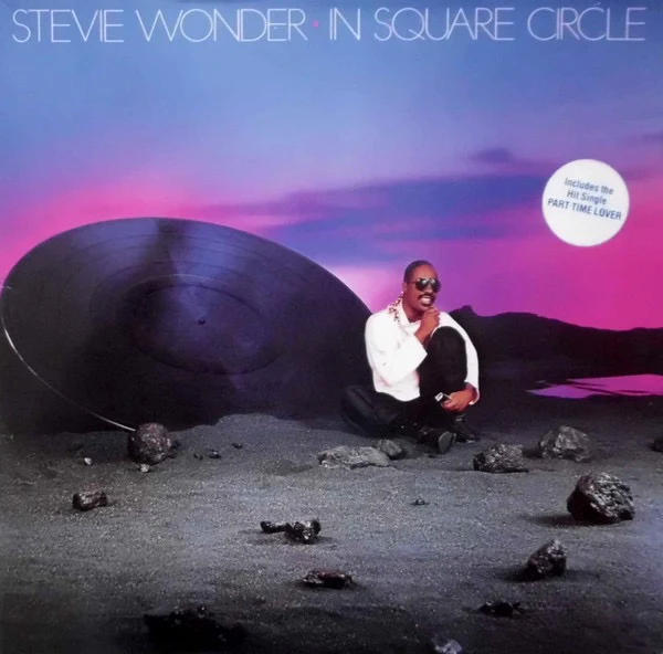 STEVIE WONDER, In Square Circle (Motown; ZL 72005, Europe 1985, Embossed Gatefold Sleeve, Booklet) LP VG/VG