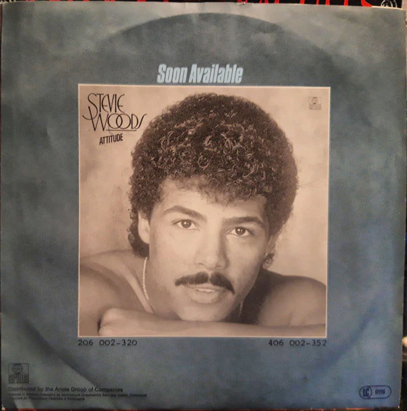 STEVIE WOODS, State Of Our Affair / You Blow Me Away (Ariola; 106 144, Europe 1984, Picture Sleeve) 7" VG+/VG+ - Image 2