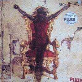 STONE TEMPLE PILOTS, Plush (Atlantic; A7349T, UK 1993, Stickered Picture Sleeve) 12" VG/G+