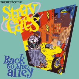 STRAY CATS, Back To The Alley - The Best Of The Stray Cats (Arista; 210 963, Europe 1990) LP VG/VG