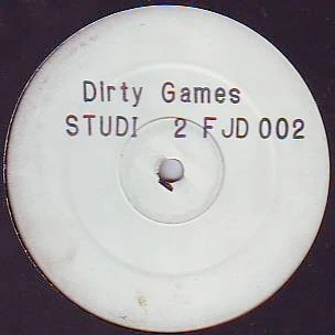 STUDIO 2, Dirty Games / Who Jah Bless? (Not On Label ; FJD 002, UK 1995, Stamped White Label) 12" /G+
