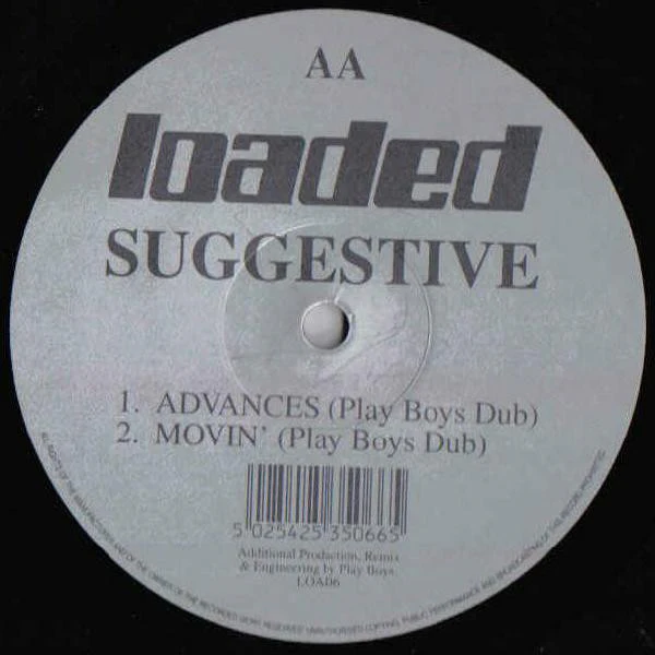 SUGGESTIVE, Advances (Loaded Records; LOAD6, UK 1993) 12" G+/G - Image 2