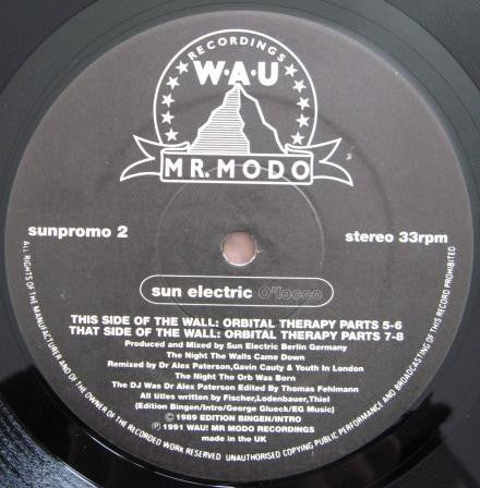 SUN ELECTRIC, O'locco (WAU! Mr. Modo Recordings; sunpromo 2, UK 1991) 12" /VG