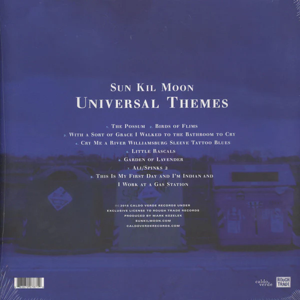 SUN KILL MOON, Universal Themes (Rough Trade; RTRADLP787, UK 2015, 2 Inners) 2xLP VG+/VG+ - Image 2