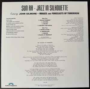 SUN RA, Jazz in Silhouette (Endless Happiness; HE59001, Russia 2025 Reissue), SALE - Up to 50% Off the Original Price  LP NEW/NEW - Image 2