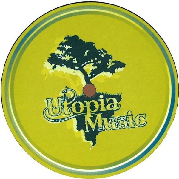 SUNCHASE / DETAIL, Nathennia / Green Rain (Utopia Music; UM012, UK 2013, Company Sleeve) 12" VG/VG - Image 2