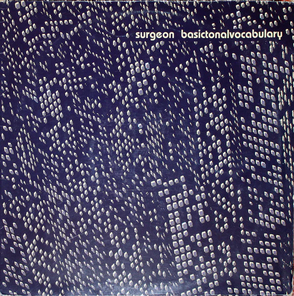 SURGEON, Basictonalvocabulary (Tresor ; Tresor 73, Germany 1997) 2xLP VG/VG+